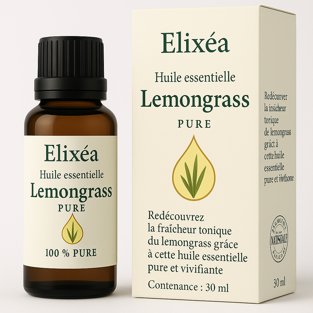 Huile essentielle de Lemongrass