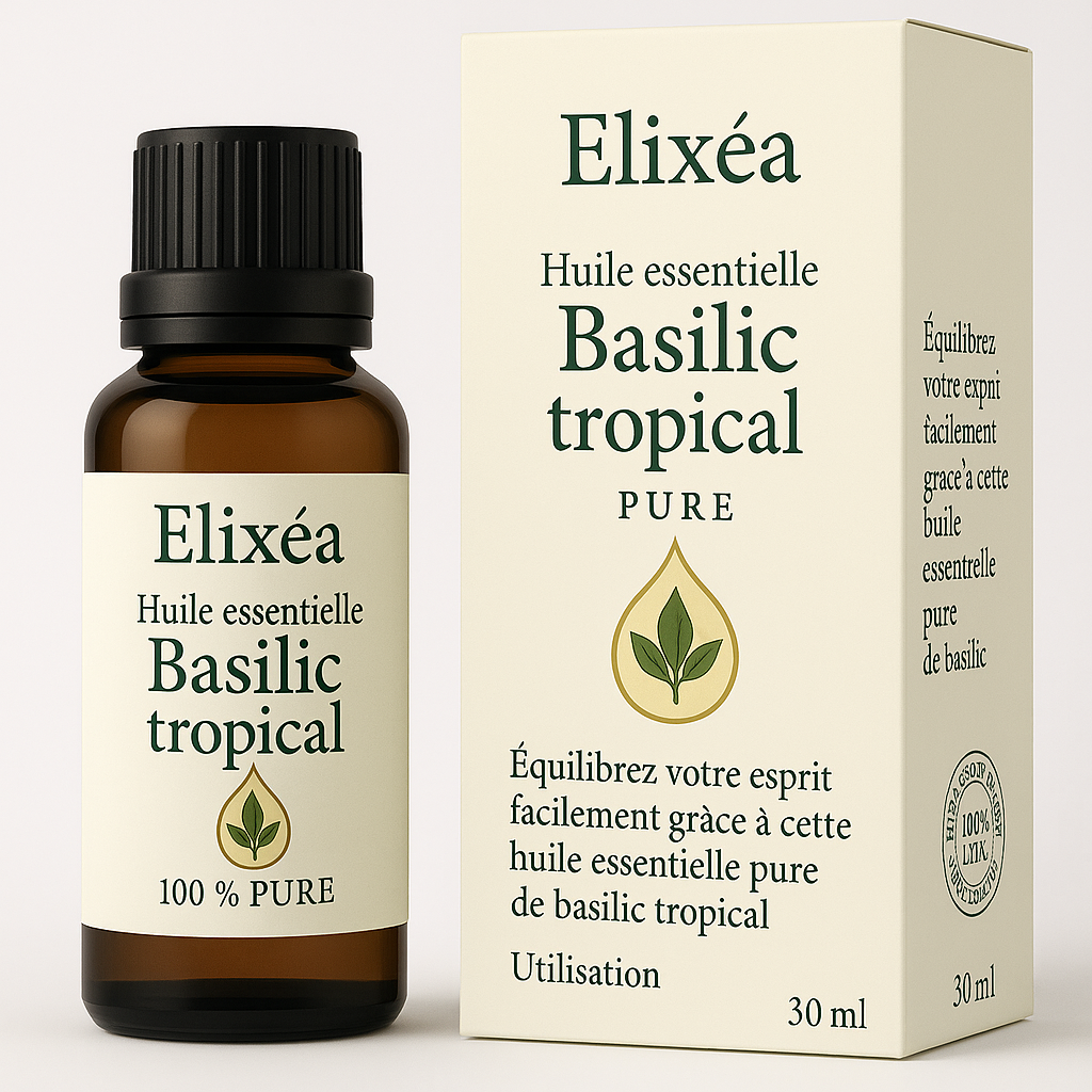 Huile essentielle de Basilic tropical